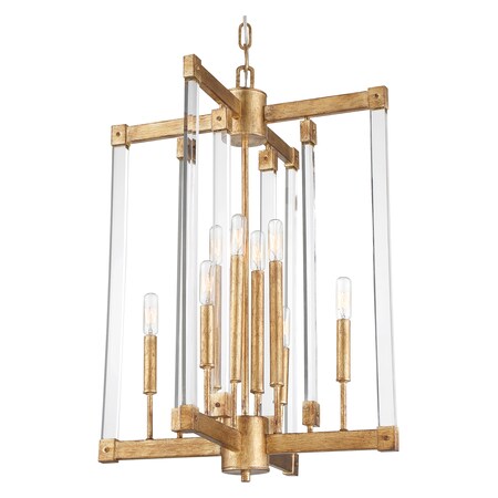 Varaluz Halcyon 8-Lt Chandelier 292C08AGL